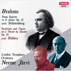 Piano Quartet Op.25. Variations and Fugue on a Theme by Handel Op.24 