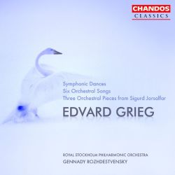Symphonic Dances. Six Orchestral Songs. Three Orchestral Pieces from Sigurd Jorsalfar