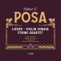 Lieder, Violin Sonata, String Quartet