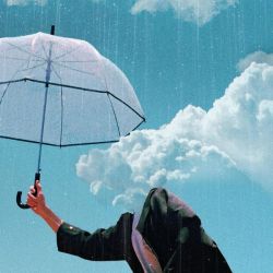 When the rain stopped following me