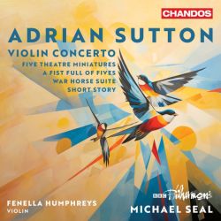 Violin Concerto, Five Theatre Miniatures, A Fist Full of Fives, War Horse Suite, Short Story